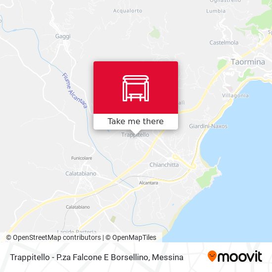 Trappitello - P.za Falcone E Borsellino map