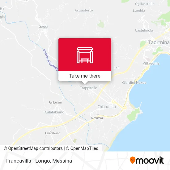 Francavilla - Longo map