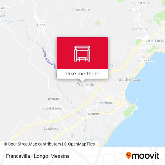 Francavilla - Longo map
