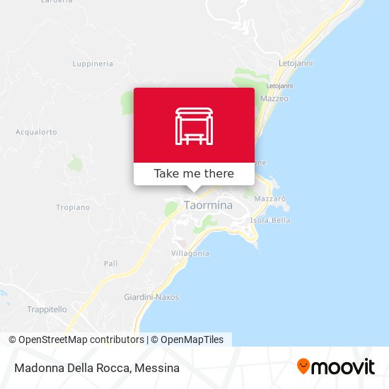 Madonna Della Rocca map