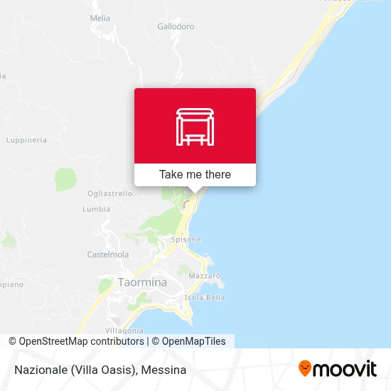 Nazionale (Villa Oasis) map
