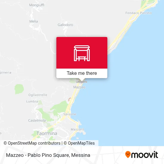 Mazzeo - Pablo Pino Square map