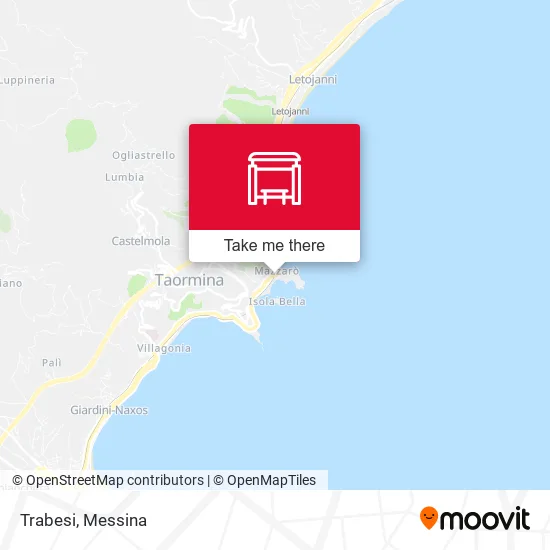 Trabesi map