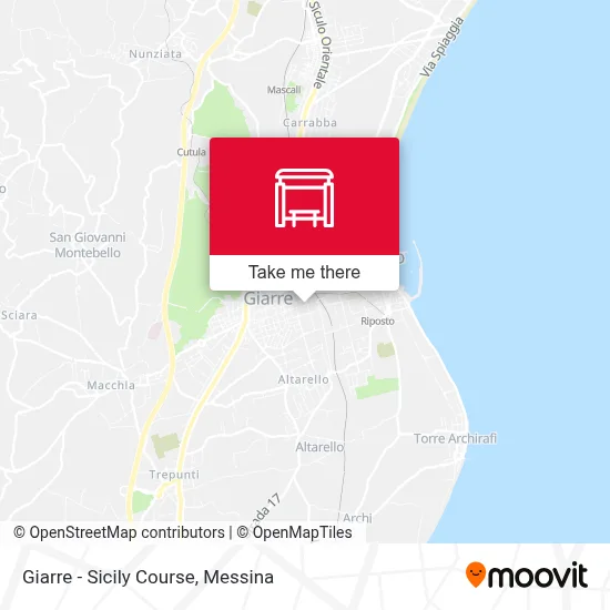 Giarre - Sicily Course map