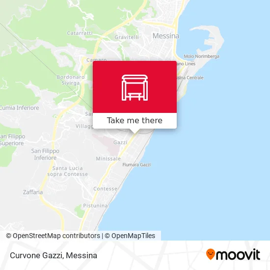 Curvone Gazzi map