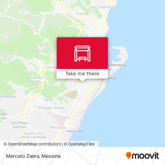 Mercato Zaera map