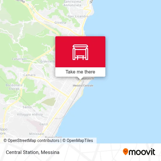 Central Station map
