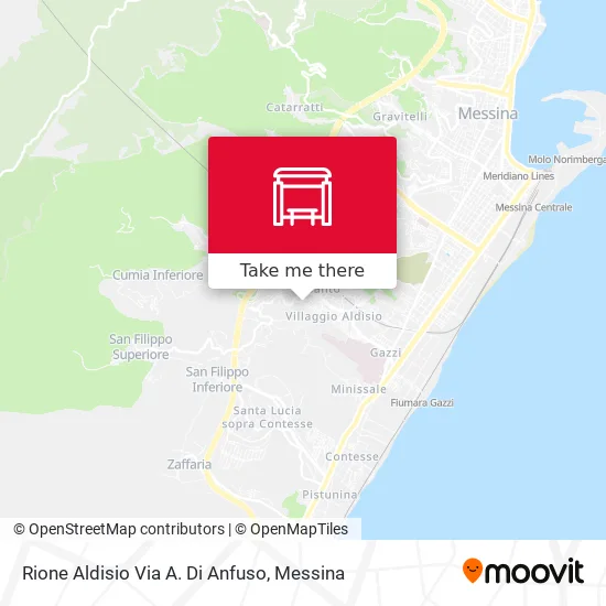 Aldisio District Di Anfuso Street map