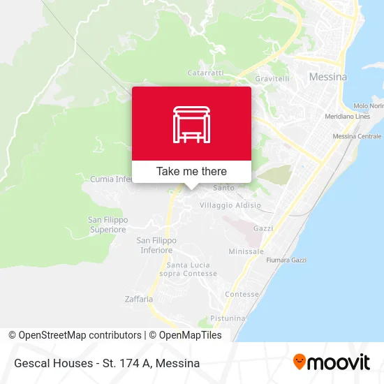 Gescal Houses - St. 174 A map