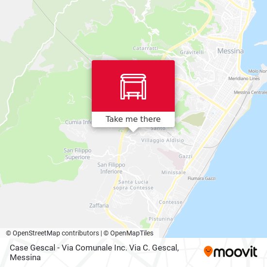 Case Gescal - Via Comunale Inc. Via C. Gescal map