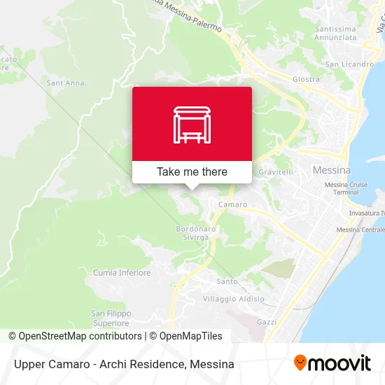 Upper Camaro - Archi Residence map