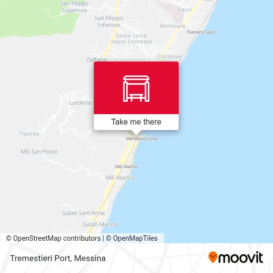 Tremestieri Port map