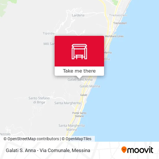 Galati St. Anna - Municipal Road map