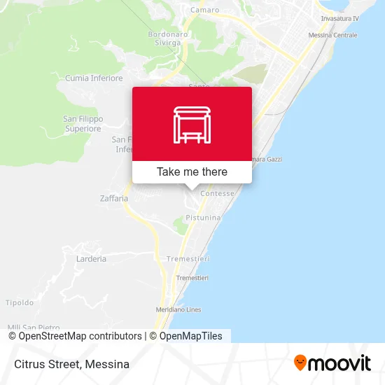 Citrus Street map