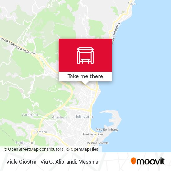 Viale Giostra - Via G. Alibrandi map