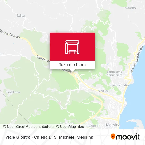 Giostra Avenue - St. Michael's Church map