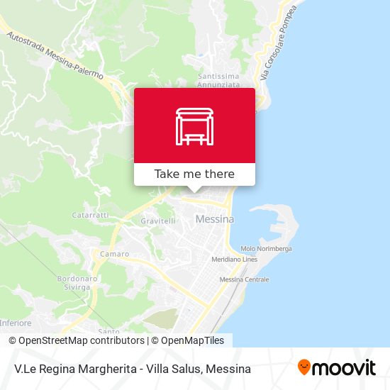 V.Le Regina Margherita - Villa Salus map