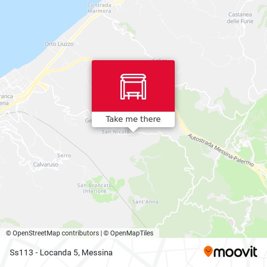 Ss113 - Locanda 5 map