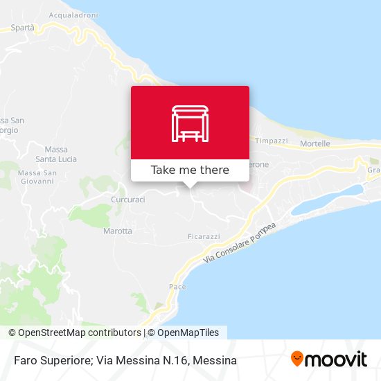 Faro Superiore; Via Messina N.16 map