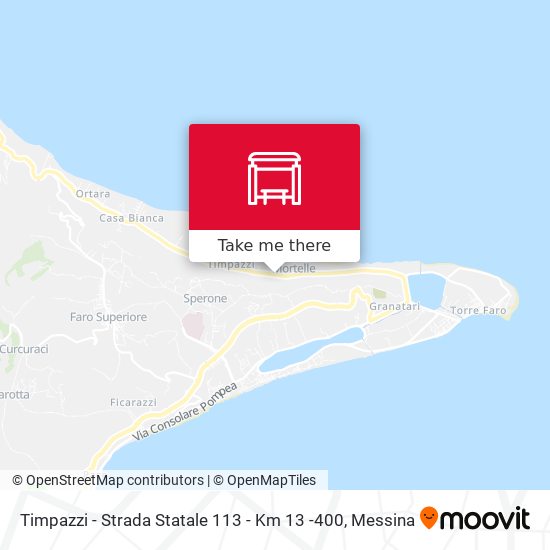Timpazzi - Strada Statale 113 - Km 13 -400 map