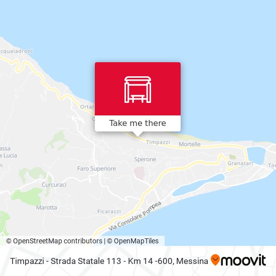Timpazzi - Strada Statale 113 - Km 14 -600 map