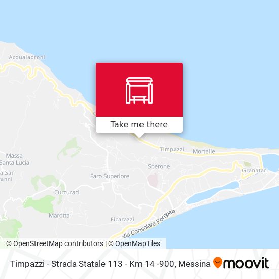 Timpazzi - Strada Statale 113 - Km 14 -900 map