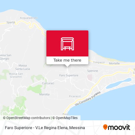Faro Superiore - V.Le Regina Elena map