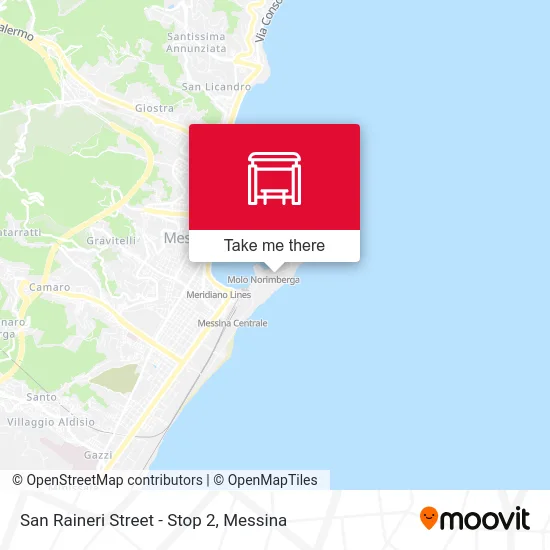 San Raineri Street - Stop 2 map