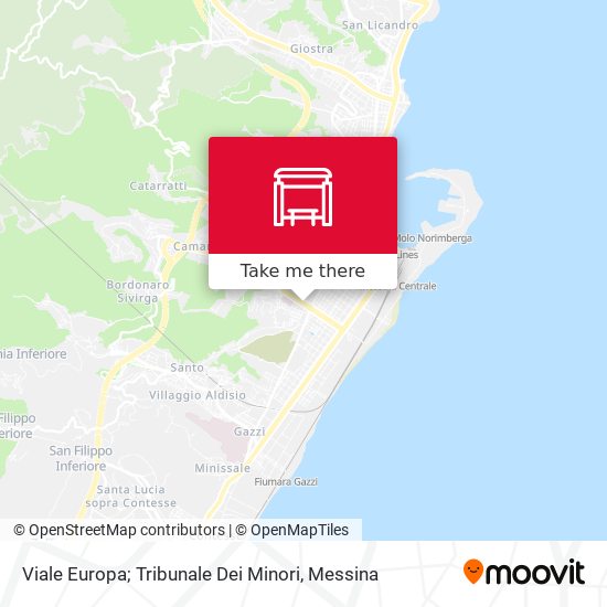 Viale Europa; Tribunale Dei Minori map