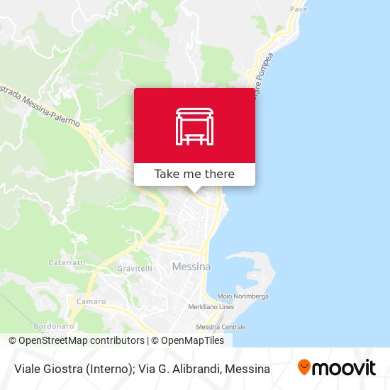 Viale Giostra (Interno); Via G. Alibrandi map