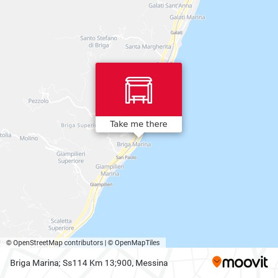 Briga Marina; Ss114 Km 13;900 map