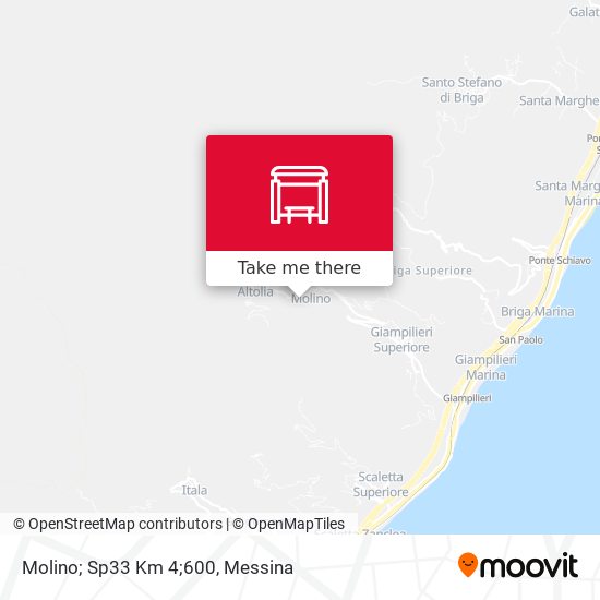 Molino; Sp33 Km 4;600 map
