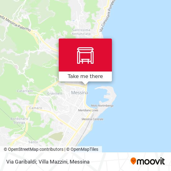 Via Garibaldi; Villa Mazzini map