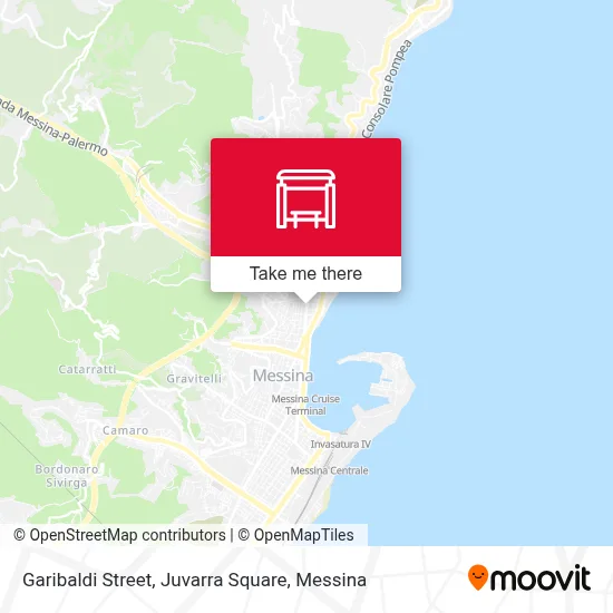 Garibaldi Street, Juvarra Square map