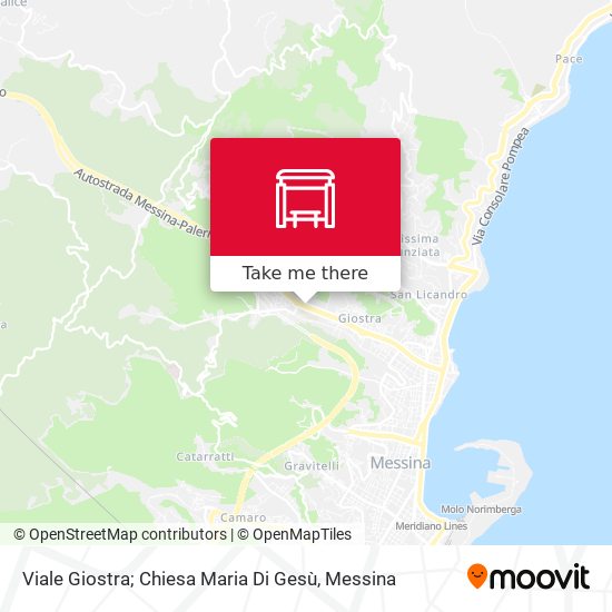 Viale Giostra; Chiesa Maria Di Gesù map