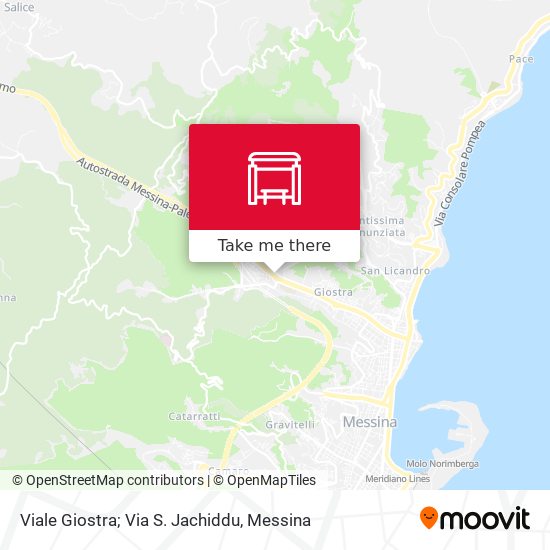 Viale Giostra; Via S. Jachiddu map