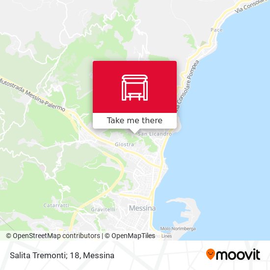 Salita Tremonti; 18 map