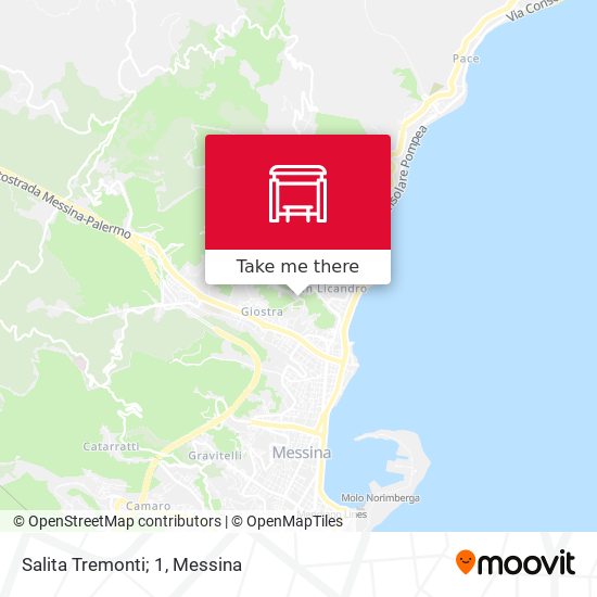 Salita Tremonti; 1 map