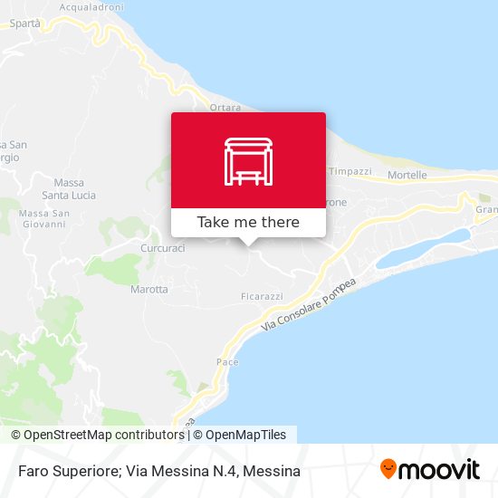 Faro Superiore; Via Messina N.4 map