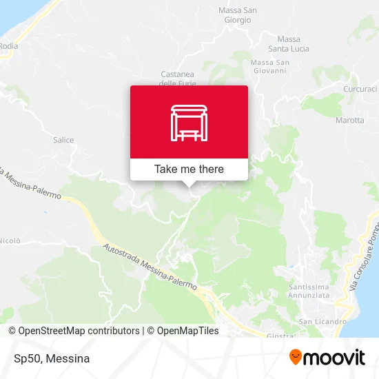 Provincial Road 50 map