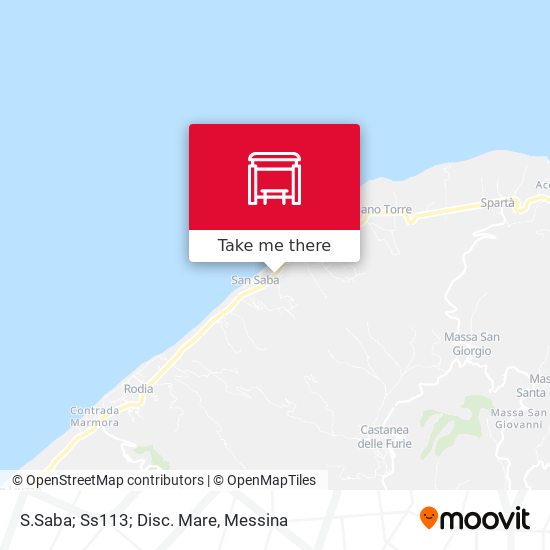 S.Saba; Ss113; Disc. Mare map