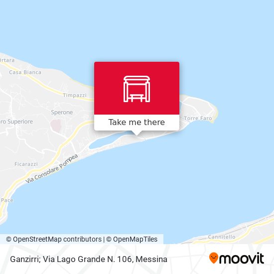 Ganzirri; Via Lago Grande N. 106 map