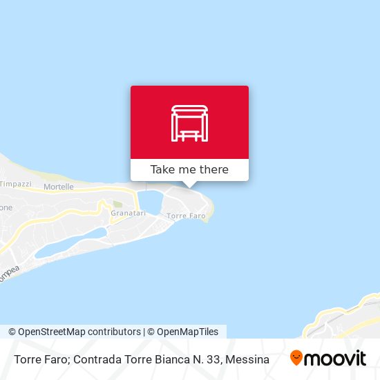 Torre Faro; Contrada Torre Bianca N. 33 map