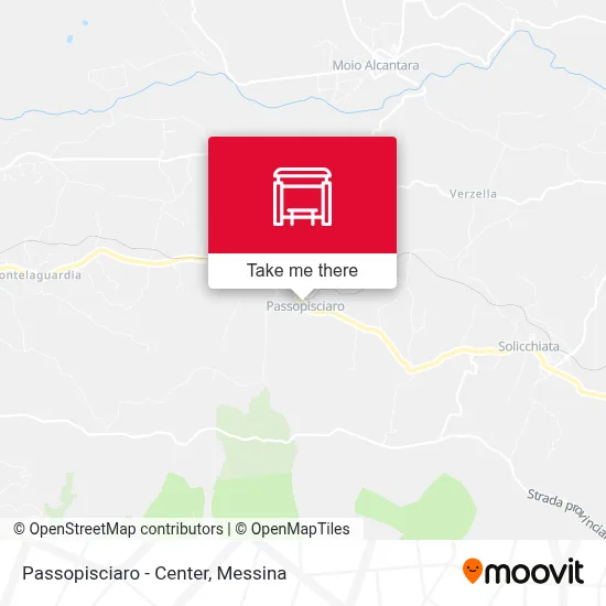 Passopisciaro - Center map