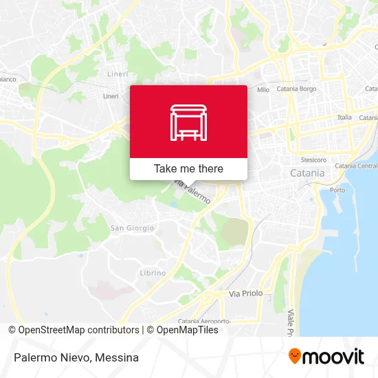 Palermo Nievo map