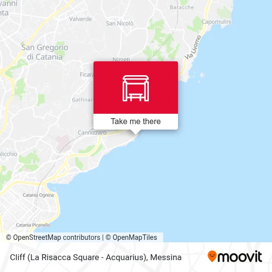 Cliff (La Risacca Square - Acquarius) map