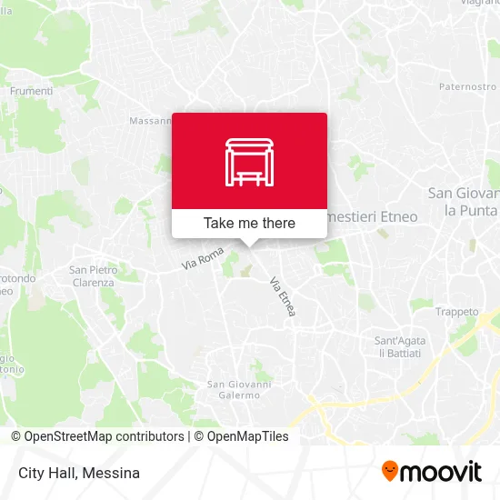 City Hall map