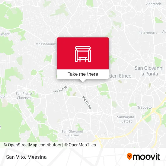 San Vito map