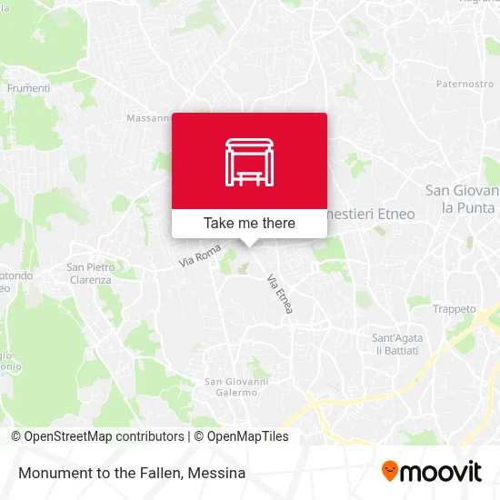 Monument to the Fallen map