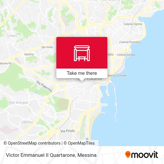 Victor Emmanuel II Quartarone map
